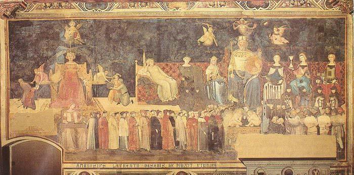 Allegory of the Good Government, Ambrogio Lorenzetti